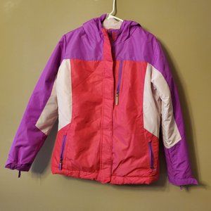 Champion Girls Winter Jacket XL(14-16) Pink Purple